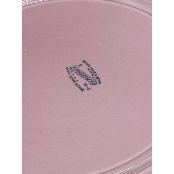 luray taylor smith taylor set of 4 dinner plates pastel colors blue yellow READ - Picture 10 of 11